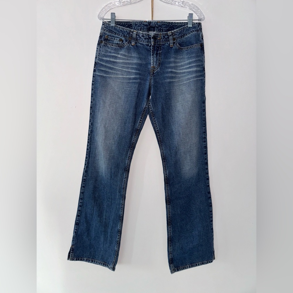 Vintage 90s Lucky Brand Dungarees by Gene Montesano Jeans Size 8/29 super Rare